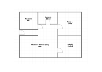 Pronájem bytu 3+kk v osobním vlastnictví 75 m², Uherský Brod