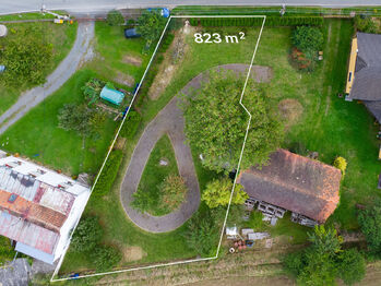  Prodej stavebního pozemku - Kucíny, Příchovice, Přeštice - Prodej pozemku 823 m², Příchovice