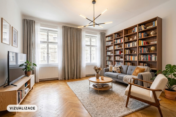 Prodej bytu 3+1 v osobním vlastnictví 111 m², Praha 6 - Bubeneč