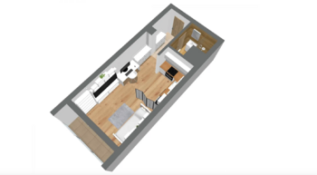 Pronájem bytu 1+kk v osobním vlastnictví 27 m², Ostrava