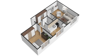 Prodej bytu 2+1 v osobním vlastnictví 51 m², Ostrava