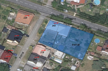 Prodej pozemku 533 m², Kolín