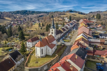 Prodej pozemku 988 m², Hořice na Šumavě