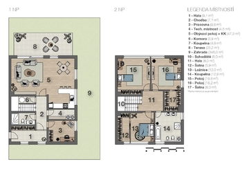 Prodej bytu 5+kk v osobním vlastnictví 182 m², Ondřejov