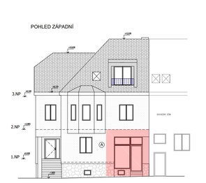 Pronájem obchodních prostor 43 m², Plzeň