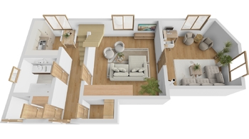 Přízemí - Prodej bytu 4+1 v osobním vlastnictví 95 m², Hradec Králové