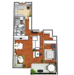 Pronájem bytu 4+kk v osobním vlastnictví 99 m², Praha 9 - Hrdlořezy