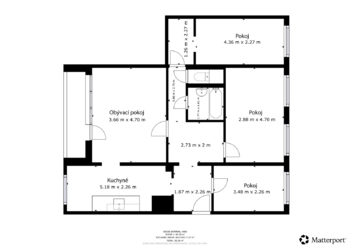 Prodej bytu 4+1 v osobním vlastnictví 76 m², Ústí nad Labem