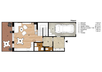 Pronájem domu 115 m², Tábor
