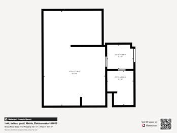 Prodej bytu 2+kk v osobním vlastnictví 43 m², Praha 10 - Michle
