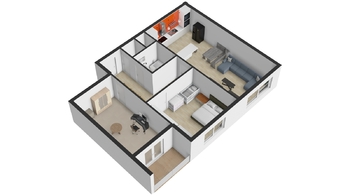 Prodej bytu 3+kk v osobním vlastnictví 64 m², Praha 4 - Modřany