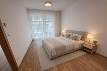 vizualizace - Pronájem bytu 2+kk v osobním vlastnictví 62 m², Praha 9 - Hloubětín