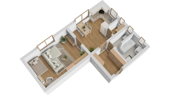 Prodej bytu 1+1 v osobním vlastnictví 50 m², Benátky nad Jizerou