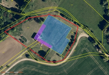 Zemědělská usedlost Lísky, objekt bývalého zámeckého dvora - Prodej zemědělského objektu 350 m², Chvalnov-Lísky