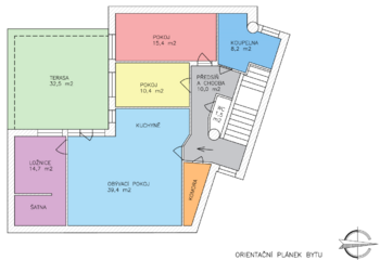 Prodej bytu 4+kk v osobním vlastnictví 162 m², České Budějovice