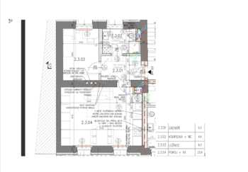 Pronájem bytu 2+kk v osobním vlastnictví 43 m², Praha 5 - Košíře