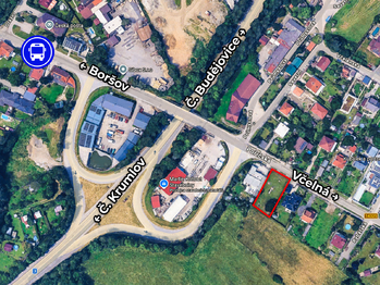 Pronájem pozemku 751 m², Boršov nad Vltavou