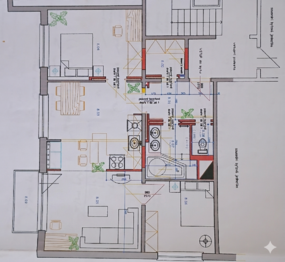 orientační plánek bytu po rekonstrukci - Prodej bytu 3+kk v osobním vlastnictví 63 m², České Budějovice