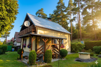 pohled jihovýchodní - Prodej chaty / chalupy 70 m², Hradec