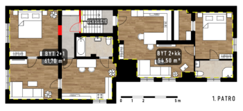 Prodej nájemního domu 223 m², Kozmice