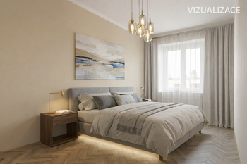 Vizualizace - Prodej bytu 3+1 v osobním vlastnictví 81 m², Brno