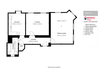 Prodej bytu 2+1 v osobním vlastnictví 84 m², Karlovy Vary
