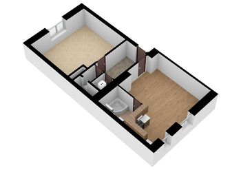 Pronájem bytu 2+kk v osobním vlastnictví 62 m², Plzeň