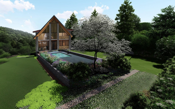 vizualizace - Prodej domu 260 m², Choteč