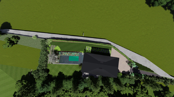 vizualizace - Prodej domu 260 m², Choteč