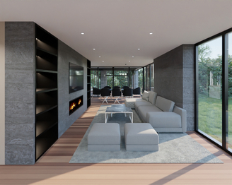 vizualizace - Prodej domu 260 m², Choteč