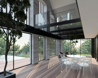 vizualizace - Prodej domu 260 m², Choteč