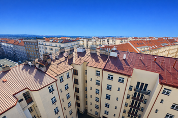 Pohled na dům  - Prodej bytu 2+1 v osobním vlastnictví 92 m², Praha 3 - Vinohrady