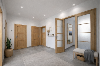 Centrální chodba po - REKO - Prodej bytu 2+1 v osobním vlastnictví 92 m², Praha 3 - Vinohrady