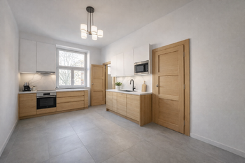 Kuchyně po - REKO 2 - Prodej bytu 2+1 v osobním vlastnictví 92 m², Praha 3 - Vinohrady