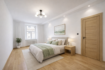 Ložnice po - ROKO - Prodej bytu 2+1 v osobním vlastnictví 92 m², Praha 3 - Vinohrady