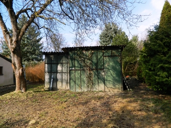 Sklad zahradní techniky a nářadí. - Prodej chaty / chalupy 65 m², Chotoviny