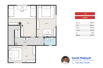 Prodej domu 116 m², Praha 9 - Újezd nad Lesy