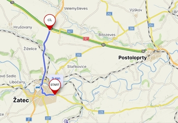 Pronájem obchodních prostor 307 m², Žatec