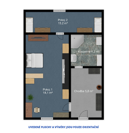 Prodej bytu atypický v osobním vlastnictví 54 m², Boskovice