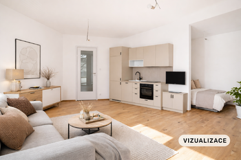 Pronájem bytu 1+kk v osobním vlastnictví 37 m², Praha 4 - Nusle