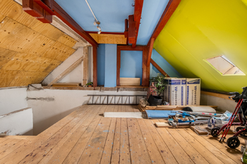 Podkroví - aktuální stav - Prodej domu 160 m², Mimoň