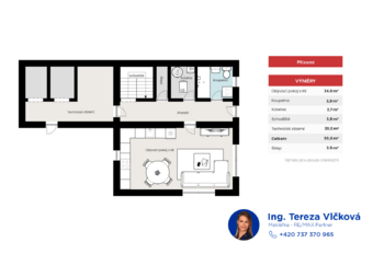 1. NP - přízemí - Prodej domu 160 m², Mimoň