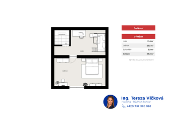 3. NP - podkroví - Prodej domu 160 m², Mimoň