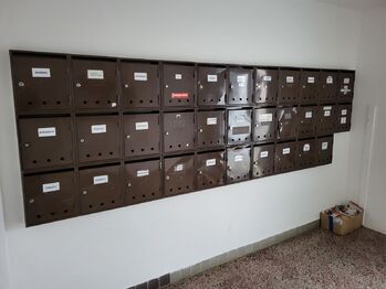 Schránky - Pronájem bytu 3+1 v osobním vlastnictví 73 m², Třebíč