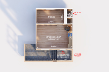 Prodej chaty / chalupy 25 m², Mokrá-Horákov