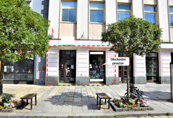 Pronájem obchodních prostor 186 m², Písek