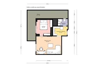 Prodej bytu 2+kk v osobním vlastnictví 67 m², Praha 4 - Michle