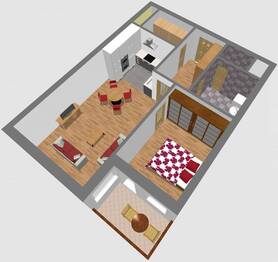 Pronájem bytu 2+kk v osobním vlastnictví 70 m², Plzeň