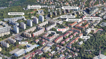 Prodej bytu 2+1 v osobním vlastnictví 53 m², Praha 6 - Vokovice