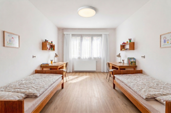 Vizualizace: Dětský pokoj - Prodej bytu 3+1 v osobním vlastnictví 72 m², Praha 10 - Záběhlice